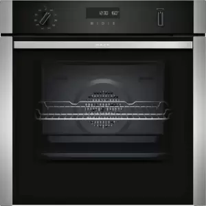 NEFF N50 Slide&Hide B6ACH7AN0A Built In Electric Single Oven - Stainless Steel - A Rated