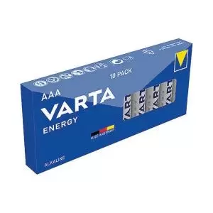 Varta Energy AAA Batteries Pack of 10 4103229410 VR63501