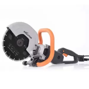 Evolution R230DCT 230mm Electric Disc Cutter Concrete Saw, Choose Your Blade