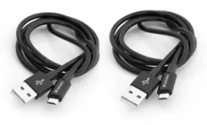 Verbatim 48874 USB cable 1m USB 3.2 Gen 1 (3.1 Gen 1) Micro-USB A...