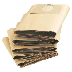 Karcher Paper Filter Dust Bags for MV and WD 3 Vacuum Cleaners Pack of 5