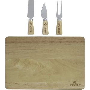 Viners Everyday Cheese Board Gift Set Stainless Steel