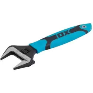 OX - P324608 Pro Adjustable Wrench Extra Wide Jaw 8' 200mm
