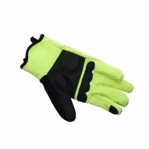 Pinnacle Windproof Gloves - Yellow