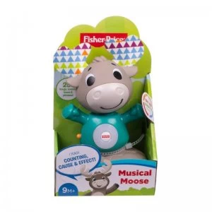 Fisher Price Laugh and Learn Bobble Head Reindeer