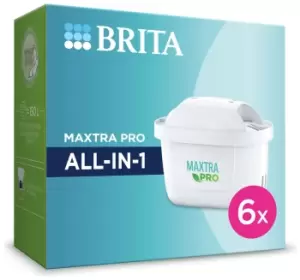 Brita Maxtra Pro Water Filter Cartridge - Pack of 6