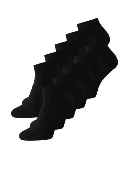 JACK & JONES 10-pack Ankle Socks Men Black