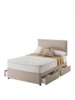 Layezee Fenner Bonnel Pillowtop Spring Divan Bed With Storage Options