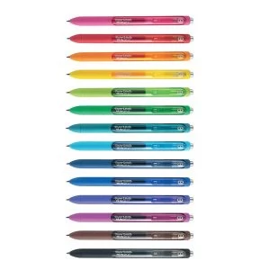 Paper Mate InkJoy Retractable Gel Pen 0.7mm Tip Width 0.35mm Line Width Assorted Colours Pack of 14 Pens