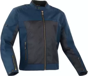 Segura Oskar Motorcycle Textile Jacket, blue, Size 2XL, blue, Size 2XL