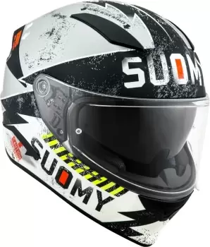 Suomy Speedstar Propeller Helmet, black-silver, Size S, black-silver, Size S