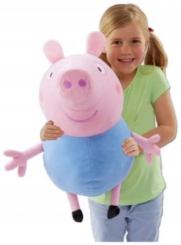 Peppa Pig Giant Talking George Soft Toy
