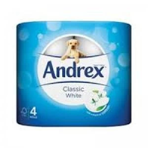 Andrex Classic Clean 24 Toilet Rolls