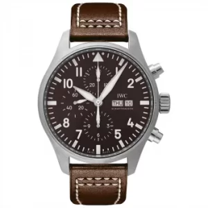 Pilot's Watch Chronograph Edition "Antoine De Saint Exupry Automatic Brown Dial Mens Watch