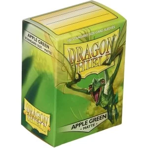 Dragon Shield Apple Green Matte Card Sleeves - 100 Sleeves