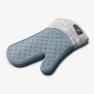Steam Stop Silicone Single Oven Glove Gingham