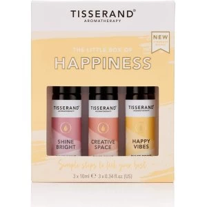 Tisserand Aromatherapy Little Box Of Happiness Roller Ball Kit (3x10ml)