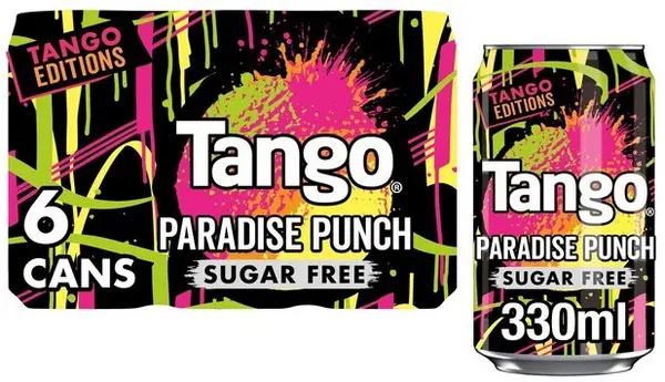 Tango Paradise Punch 330ml Cans 6 Pack