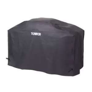 Tower Charcoal BBQ Grill with Tables Cover