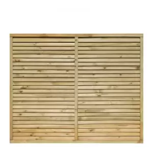 6X5 Cheshire Contemporary Screen - 3 Pack - Natural timber