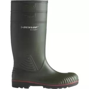 Dunlop A442631 Actifort Heavy Duty Safety Wellington / Mens Boots / Safety Wellingtons (47 EUR) (Green) - Green