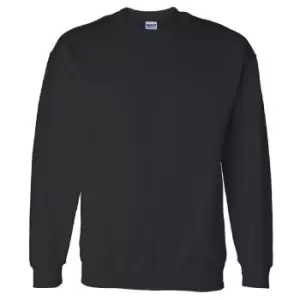 Gildan DryBlend Adult Set-In Crew Neck Sweatshirt (13 Colours) (XL) (Black)