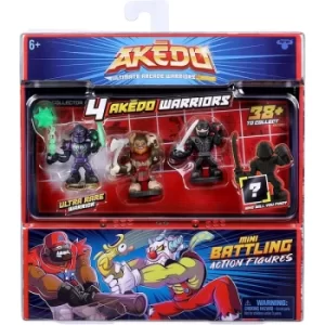 Akedo Ultimate Arcade Warrior Collector Pack Mini Figures (Wave 6)