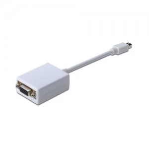 ASSMANN Electronic Mini DP - HD15 0.15 m mini DisplayPort VGA (D-Sub) White