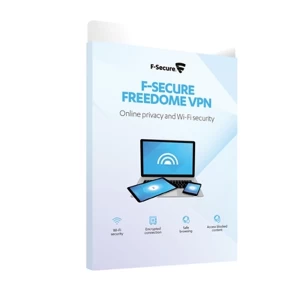 F-Secure Freedome VPN Online Privacy Protection 1 Year 3 Device For All Devices Retail Pack