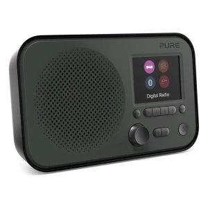 ELAN BT3 GRAPHIE Portable DABFM Radio with 40 Station Presets in Graphite