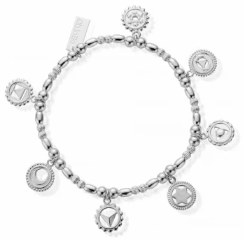 ChloBo Womens Positive Vibes Bracelet SBMULCC Jewellery