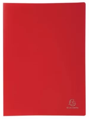 Exacompta A4 Display Book Soft Eco Polypropylene 40 Pocket Red
