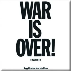 John Lennon - War is Over Fridge Magnet