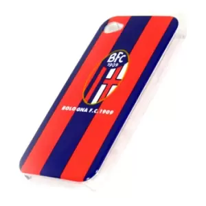 Bologna FC Official IPhone 4 Hard Football Crest Phone Case (One Size) (Red/Blue)
