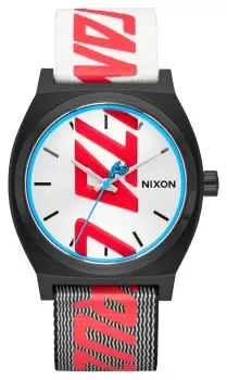 Nixon A1367-180-00 Santa Cruz Time Teller Black / Silver Watch
