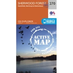 Sherwood Forest by Ordnance Survey (Sheet map, folded, 2015)