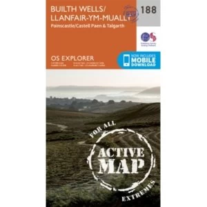 Builth Wells, Painscastle and Talgarth by Ordnance Survey (Sheet map, folded, 2015)