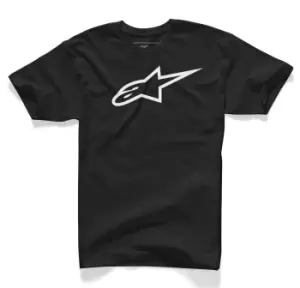 Alpinestars Ageless Classic T-Shirt, black-white, Size 2XL, black-white, Size 2XL