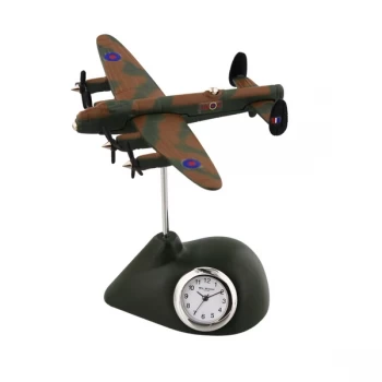 WILLIAM WIDDOP Miniature Clock - RAF Lancaster