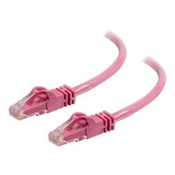 C2G 1m Cat6 550 MHz Snagless Patch Cable - Pink