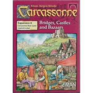 Carcassonne Bridges Castles and Bazaars Expansion 8