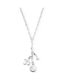 Chlobo Sterling Silver Strength Of The Moon' Necklace