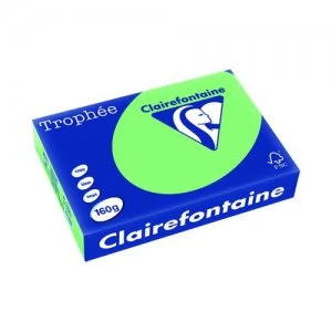 Trophee Card A4 160gm Natural Green Pack of 250 1120C