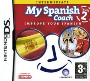 My Spanish Coach Improve Your Spanish Level 2 Nintendo DS Game