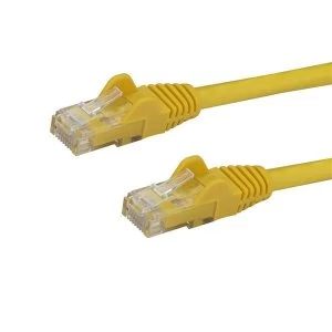 Startech 10ft Yellow Snagless Cat6 UTP PatchCable