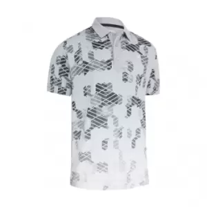 Callaway 2022 ALL OVERALL PRINT POLO QUARRY - XXL