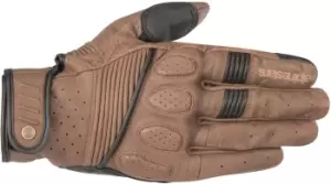 Alpinestars Crazy Eight Gloves, brown, Size L, brown, Size L