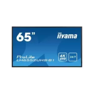 iiyama 65" ProLite LH6552UHS-B1 4K Ultra HD Signage Commercial Display