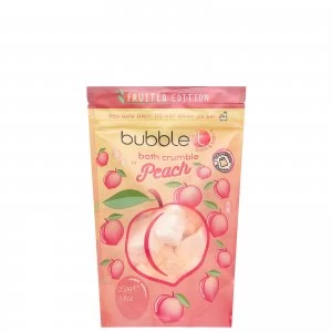 Bubble T Bath Crumble - Peach 250g