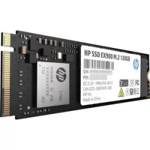 HP EX900 120 GB NVMe/PCIe M.2 internal SSD M.2 NVMe PCIe 3.0 x4 Retail 2YY42AA#ABB